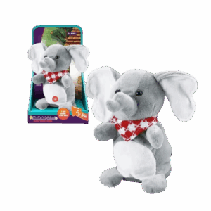 Elephant Plush Toy with Music