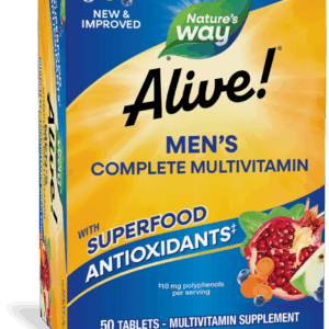 Nature's Way Alive Men's Multivitamin (50 Tablets)
