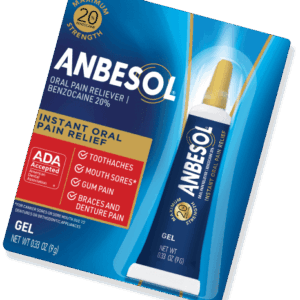 Anbesol Oral Pain Reliever Gel 0.33oz