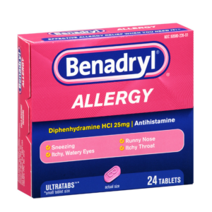 Benadryl Allergy Relief (24 capsules)